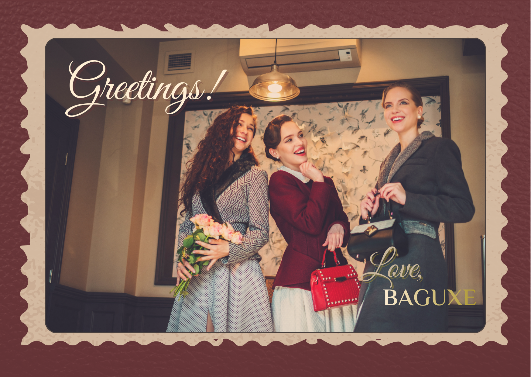 BAGUXE MARKETING DISCOUNT CARD 10 - FRONT